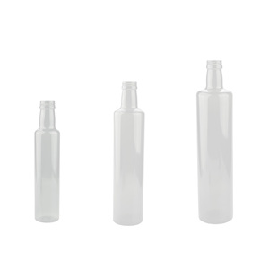 Aceite de botella de vidrio de forma redonda 250 ml 500 ml 750 ml 1000 ml <span class=keywords><strong>verde</strong></span> <span class=keywords><strong>claro</strong></span> de color marrón de cocinar - Product Image 5