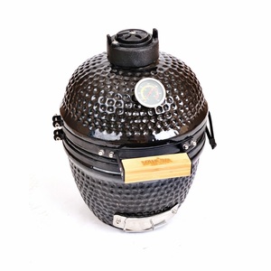Portatif extérieur de Camping Pique-Nique Mini En Céramique 13 "Barbecue Au <span class=keywords><strong>Charbon</strong></span> De Bois - Product Image 1