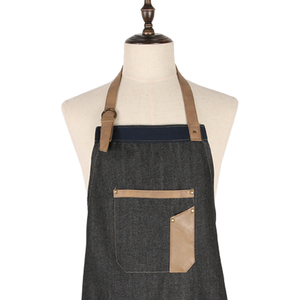 Vente en gros <span class=keywords><strong>de</strong></span> toile en coton avec logo imprimé personnalisé <span class=keywords><strong>Salon</strong></span> <span class=keywords><strong>de</strong></span> manucure <span class=keywords><strong>Barbe</strong></span> Poches <span class=keywords><strong>de</strong></span> cuisine Arpons - Product Image 5
