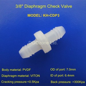Pvdf nhựa nhỏ kiểm tra van vi một cách van chống Ozone kiểm tra van - Product Image 5
