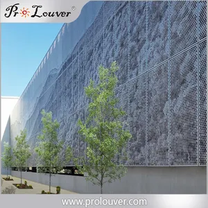 image perforated metal panel for railing fence and building facades