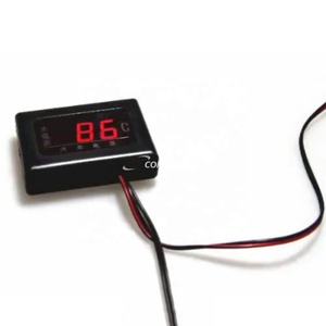 12V 24V के लिए यूनिवर्सल डिजिटल पानी का तापमान गेज कार + पानी का तापमान संवेदक सिर प्लग 10MM 12 14 MM 16MM 17MM 21MM - Product Image 6