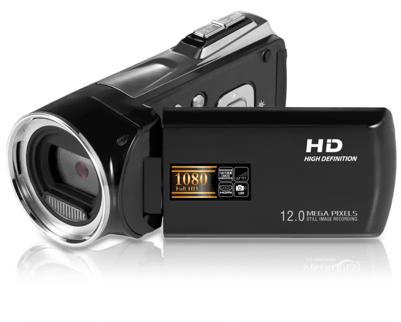 8162J Kamera Video Camcorder Full HD 1080P Perekam Video Digital Mini 3.0 Inci Layar Dapat Diputar 270 Derajat