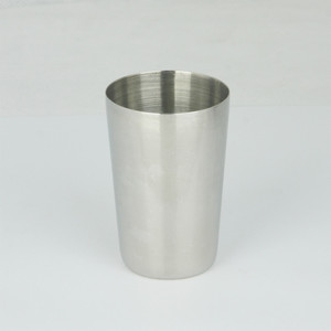 Stainless Steel 65ML Silver <span class=keywords><strong>Metal</strong></span> <span class=keywords><strong>Shot</strong></span> <span class=keywords><strong>Glass</strong></span> With PUスリーブ - Product Image 2
