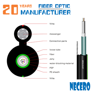 Venta caliente al aire libre 24 12 8 4 2 hilos de fibra óptica cable Necero - Product Image 4