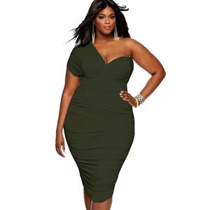 Personalizzabile di spalla di modo del partito plus size abito <span class=keywords><strong>da</strong></span> <span class=keywords><strong>sera</strong></span> - Product Image 2