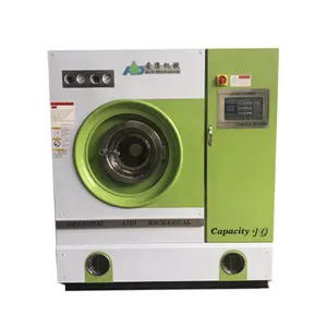 Machine de nettoyage de linge à pied libre, équipement commercial entièrement automatique pour huile à sec