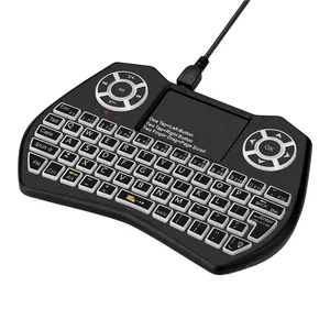 Terbaik Jual Udara Lalat Mouse I9 Mini USB Remote Control C120 Wireless Keyboard untuk Android TV Box dan Mini PC