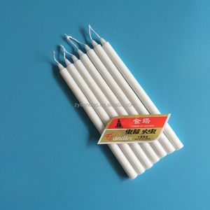 Barato palo de cera de parafina de hogar vela blanca venta al por mayor <span class=keywords><strong>en</strong></span> la fábrica de china - Product Image 2