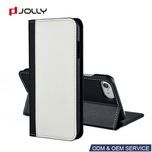 Étui en cuir Flip Couverture Pour <span class=keywords><strong>iPhone</strong></span> 8, Pour <span class=keywords><strong>iPhone</strong></span> <span class=keywords><strong>7</strong></span> 6 s <span class=keywords><strong>Blanc</strong></span> Personnalisé Cas de téléphone portable - Product Image 1