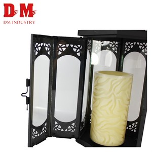 Décor marocain En Métal Tenture Murale Bougeoirs En Verre De Décoration De Mariage Chandelier Bougie Lanterne - Product Image 6