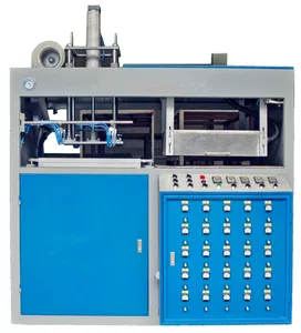 Semi automatic double working station manual Blister Vacuum Forming Machine