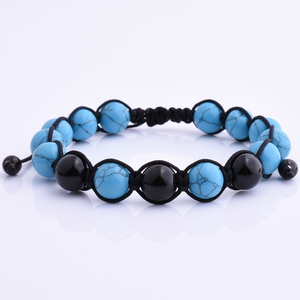 Joyería <span class=keywords><strong>de</strong></span> moda ajustable <span class=keywords><strong>de</strong></span> acero inoxidable, encanto <span class=keywords><strong>de</strong></span> piedra pulsera <span class=keywords><strong>de</strong></span> <span class=keywords><strong>cuentas</strong></span> - Product Image 2