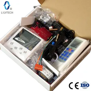 ZL-U10D，3 个传感器，精确除霜，大 LCD 显示 a/c 控制器，Lilytech, 控制板通用空调