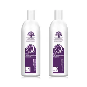 Parrucchiere crema per lo Styling 3 in 1 crema per raddrizzare i capelli Anti crespo lozione alcalina Perm