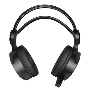 Juego de auriculares con micrófono de luz LED sonido envolvente GamingHeadset por oído con cable de auriculares para PC - Product Image 2