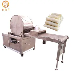Industrial Wrapping Vietnamese Rice Paper Spring Roll Wrapper Folding Machine