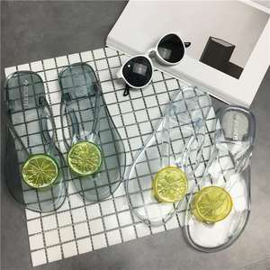 High Quality Flat Jelly Beach Summer Wholesale Women PVC <strong>Flip</strong> <strong>Flop</strong> <strong>Slipper</strong> - Product Image 6