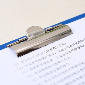 Thư Mục Clipboard Nhôm, Có Thể Gập Lại Clipboard A5 Tùy Chỉnh PP A3 Tập Tin Thư Mục Đơn Giản <span class=keywords><strong>Clip</strong></span> A4 Tùy Chỉnh Biểu Tượng Tùy Chỉnh - Product Image 5