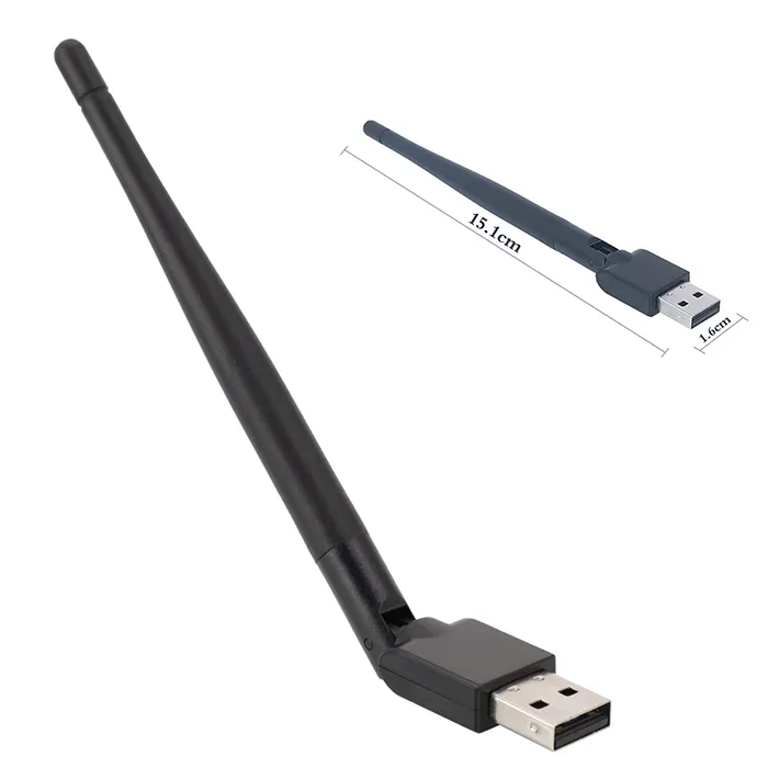 OEM dongle wifi adaptor USB nirkabel Mini, dongle wifi tipe baru 150Mbps untuk DVB DVR MT7601