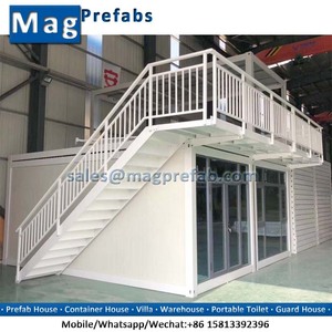 Barato prefabricado moderno contenedor Oficina/contenedor Cafetería/contenedor casas contenedor casa pequeña tienda café - Product Image 3