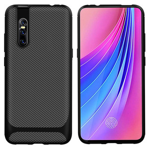 เคสโทรศัพท์มือถือ คาร์บอนไฟเบอร์ เคสโทรศัพท์แบบนิ่ม TPU สำหรับ <span class=keywords><strong>VIVO</strong></span> <span class=keywords><strong>V15</strong></span> <span class=keywords><strong>Pro</strong></span> - Product Image 4