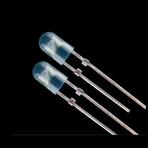 Diodo LED de inmersión de 5mm de Color Rosa difuso ovalado 346 sin brida - Product Image 5