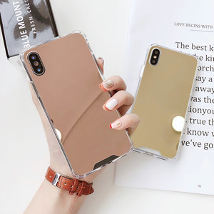 Chống sốc Gương di động di động Trường hợp đối với iPhone 16 Pro Max điện thoại trường hợp 16 15 14 13 12 11 Pro Max x XS XR 7 8 cộng với điện thoại Bìa - Product Image 3