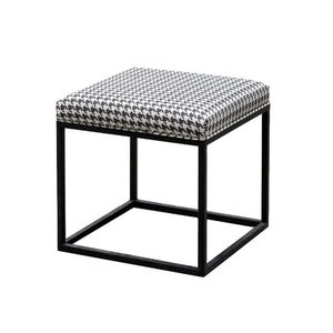 <span class=keywords><strong>Tabouret</strong></span> repose-pieds carré en métal avec tissu, multifonctionnel, <span class=keywords><strong>de</strong></span> style loft, confortable, pour siège <span class=keywords><strong>de</strong></span> repos - Product Image 1