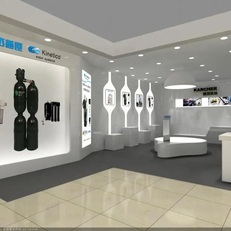 Elektronische Winkel Decoratie Fitting Teller Kast Stand Interieur Showcase Kiosk Display Winkel Meubels