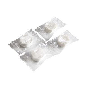 Tùy Chỉnh 100% Viscose Dùng Một Lần <span class=keywords><strong>Lint</strong></span> Miễn Phí Trắng Vòng Khăn Nén - Product Image 1