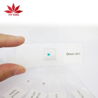 Hot Selling Child Plastic Teaching Toys Plastic Prepared Slides for Microscope