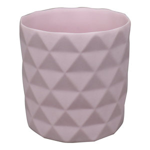 Color brillante artículo del regalo de vacaciones en relieve de la superficie de cerámica mini jardín olla planta - Product Image 2