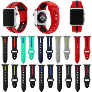38mm 42mm silicona deporte reloj bandas correa para <span class=keywords><strong>Apple</strong></span> <span class=keywords><strong>Watch</strong></span> Series 1, 2, 3, - Product Image 6