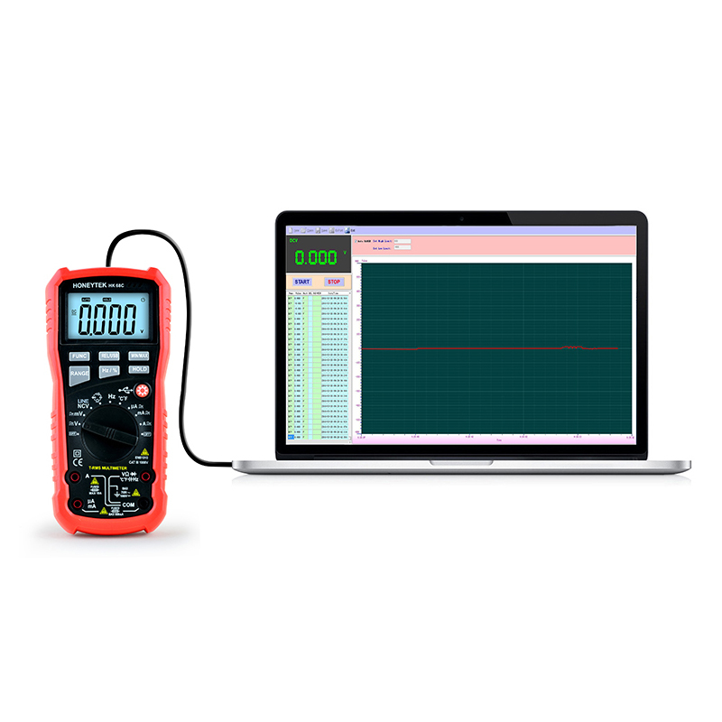 6000 Compter Vrai RMS Autoranging multimètre test 60 ohm capacité fréquence multimètre numérique