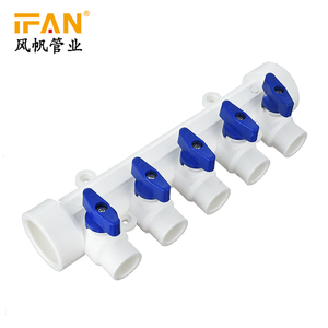 IFAN中国パイプメーカーPPRパイプと継手めねじPPRプラスチックマニホールド2-8way - Product Image 5