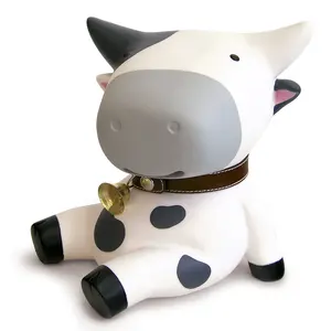 Cow shaped toy animated money bank coin bank toy safe money bank