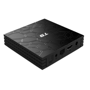 تي في بوكس ذكي T9 4GB RAM 64GB/32GB ROM Android TVbox Rockchip RK3328 ، P H.265 4K <span class=keywords><strong>Youtube</strong></span>