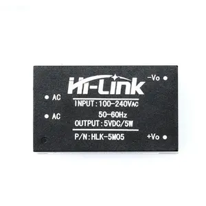 뜨거운 판매 HLK-5M05 AC-DC 220V 5V 5W 절연 전원 공급 장치 모듈 스텝 다운 벅 모듈