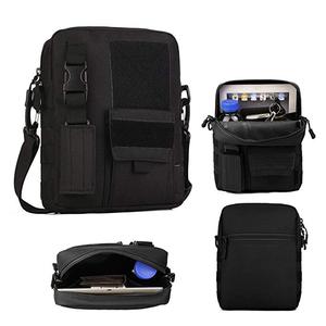 Borsa a Tracolla Quadrata Personalizzata per <span class=keywords><strong>Uomo</strong></span>, Design Classico OEM, Stile alla Moda, Basso MOQ, Grande Borsa Messenger Tattica da <span class=keywords><strong>Uomo</strong></span> - Product Image 2