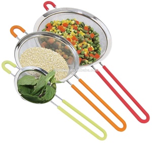 Filtre à farine à manivelle Tamis à farine métallique en acier inoxydable 304 - Product Image 3