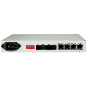 Red anillo topología 100 M/1000 m convertidor de medios de fibra con 2 SFP Puerto interfaz fibra óptica - Product Image 1