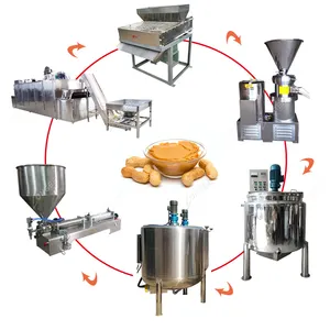 Small Capacity Peanut Butter Processing Machine/Sesame Paste Making Machine