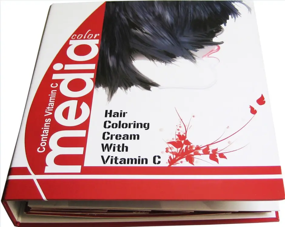 2021 Hair Coloring Fashion,OEM High quality hair color chart and color chart for hair color cream DIY and SALON use, Professional