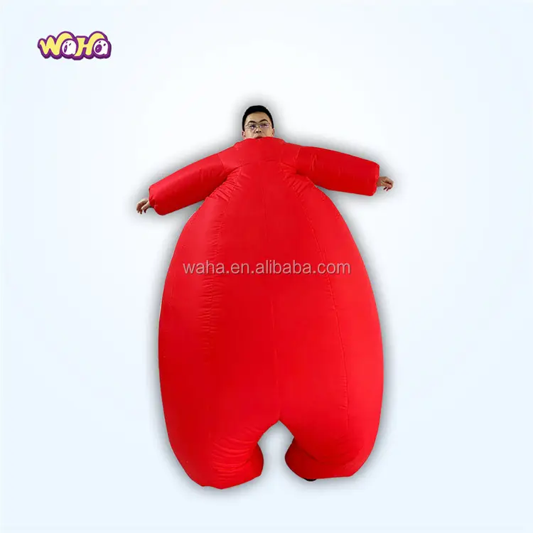 Traje inflable gordo de verano