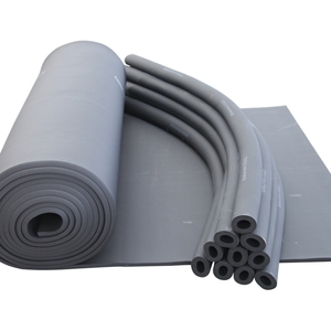 Extérieur toit <span class=keywords><strong>cheminée</strong></span> matériau d'isolation noir doux ronde en aluminium pur feuille en caoutchouc mousse isolation <span class=keywords><strong>tube</strong></span> - Product Image 3
