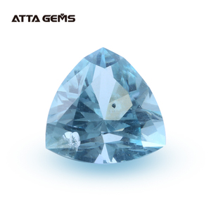 Billones de corte hidrotermal Aquamarine Gem precio aguamarina piedras de cristal para la venta - Product Image 1