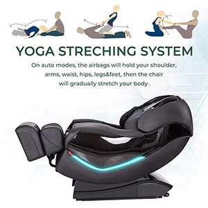 Fauteuil de <span class=keywords><strong>Massage</strong></span> électrique 4D, fauteuil de luxe complet avec réflexologie, confortable, gravité zéro, pression d'air, pour bureau - Product Image 6