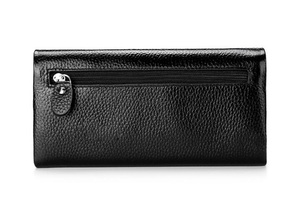 Litchi Design bella donna in pelle di vacchetta <span class=keywords><strong>portafoglio</strong></span> Casual più colori all'ingrosso pochette da donna - Product Image 4