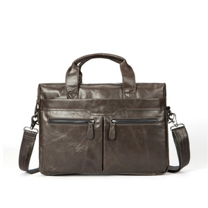 moda de cuero italiano 100 <span class=keywords><strong>Caballero</strong></span> Negro Vintage maletín de piel apretada de cuero genuino para hombres 1 unidades 9005 - Product Image 2